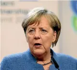  ?? PHOTO: REUTERS ?? German Chancellor Angela Merkel says Europe needs a strong Germany.