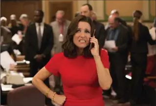  ?? JUSTIN M. LUBIN/HBO, TNS ?? Julia Louis-Dreyfus is the most honoured comedy actress in television history.