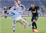  ?? SKY ?? No rigore
Luiz Felipe con l’unghia riesce a toccare il pallone, Young cade dopo un contatto che c’è ma è minimo e nella dinamica