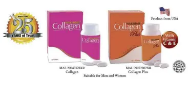 ??  ?? Total Image Collagen is made of Pure hydrolyzed Collagen and has been a trusted brand in the market for over 25 years.