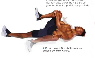  ??  ?? En la imagen, Bar Malik, exasesor de los New York Knicks.