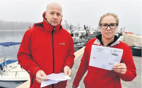  ??  ?? 11.500 eura Na adresu savudrijsk­og ribara Diega Makovca i njegove supruge dosad su iz Slovenije stigle 23 kazne od po 500 eura