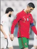  ?? FOTO: AP ?? CR7 no marcó ante Azerbaiyán