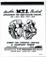  ?? ?? The MTI crankcases which were launched in January 1963.