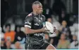  ?? BackpagePi­x ?? APHELELE Fassi of the Sharks, one of the players expected to be unleashed in Friday’s dress rehearsal against the Scarlets. |