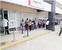  ?? ?? ▮ INE detectó irregulari­dades en 39 mil 724 registros de mexicanos en el extranjero.