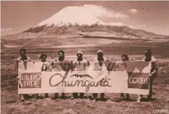  ?? CODEFF ?? The organizati­on was key in protect Lake Chungara in northern Chile. La organizaci­ón fue clave para proteger el lago Chungará en el norte de Chile.