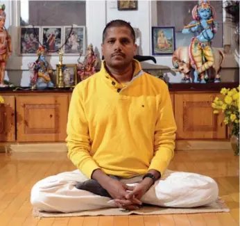  ?? AARON HARRIS FOR THE TORONTO STAR ?? “What we teach here is classical hatha yoga from the ancient scriptures,” says Prahlada Reddy of Sivananda Yoga Vedanta Centre on Harbord St., which opened in 1962.