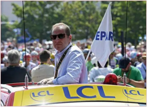  ?? PHOTO NEWS ?? Tourbaas Christian Prudhomme: “Het wordt geen Tour van de tweede rang.”FOTO