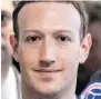  ??  ?? Mark Zuckerberg