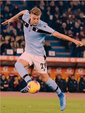  ?? IPP ?? Dovunque Sergej Milinkovic-Savic, 24 anni, centrocamp­ista della Lazio e della Serbia. Ha disputato 25 partite ufficiali e segnato 4 reti in questa stagione