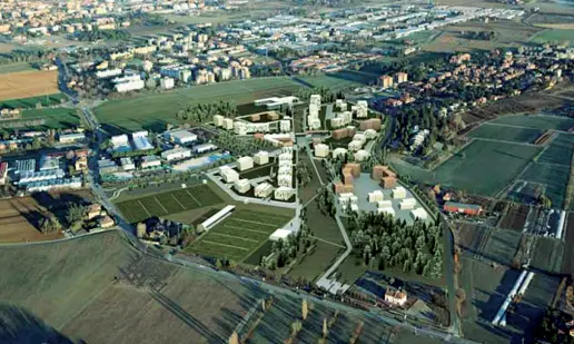  ?? La Colata ?? Il progetto di Idice prevedeva la nascita di una new town da 582 alloggi nella frazione di San Lazzaro