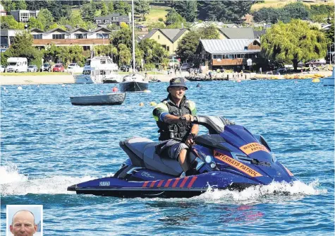  ?? PHOTO: STEPHEN JAQUIERY ?? Queenstown Lakes District Council deputy harbourmas­ter Craig Blake, of Wanaka.