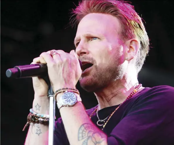  ?? DEAN PILLING ?? Corey Hart is returning to the spotlight after years on the sidelines. He will release a new album on May 3 and will begin a tour on May 31.