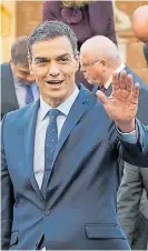  ??  ?? Pedro Sánchez. En viaje.