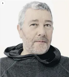  ?? GETTY IMAGES/GAGOSIAN GALLERY ?? 1. O arquiteto Philippe Starck
