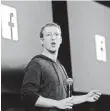  ?? PETER DASILVA, EPA ?? Facebook co-founder and CEO Mark Zuckerberg