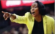  ?? (AP file photo) ?? As California slogs through a winless season, Coach Charmin Smith said she focuses on the positives of her team’s work ethic and desire to show up and be there for each other.