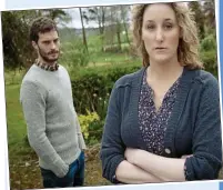  ??  ?? bad guy: Bronagh Waugh and Jamie Dornan in a scene from The Fall