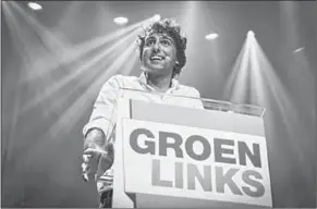  ??  ?? GroenLinks-voorman Jesse Klaver.