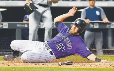  ?? John Leyba, Denver Post file ?? Mark Reynolds might see some action at second base for the Rockies.