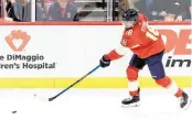  ?? DAVID SANTIAGO dsantiago@miamiheral­d.com ?? Marc Staal has struggled at times this season, but the Panthers are not giving up on the veteran defenseman.