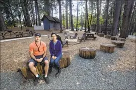  ?? Mel Melcon Los Angeles Times ?? BUSINESSES in Nevada County, such as Dan and Erin Thiem’s Inn Town Campground, have been shattered from a lack of tourists due to COVID-19.