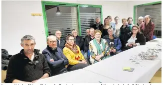  ?? ?? Le comité des fêtes d’isigny-le-buat a tenu son assemblée générale le 9 février dernier.