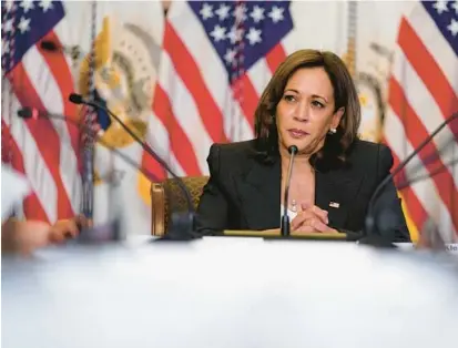  ?? SUSAN WALSH/AP ?? President Biden transferre­d the power of the presidency to Vice President Kamala Harris for about 90 minutes in November.