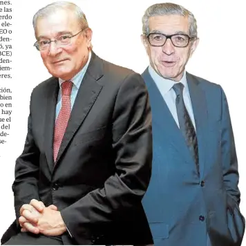  ?? // ABC ?? Manuel Azuaga (izq.), presidente de Unicaja, y Braulio Medel, presidente de la fundación