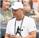  ??  ?? Novak Djokovic’s coach Marian Vajda