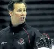  ?? SUPPLIED PHOTO ?? Ted Dent, shown at a team practice with the Rockford, Ill., IceHogs of the American Hockey League in this file photo, will be charge of the defence and penalty kill as an associate coach with the Niagara IceDogs.