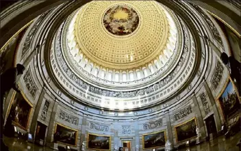  ?? Karen Bleier / AFP ?? the rotunda of the u.s. capitol