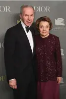  ?? ?? Charles and Valerie Diker attend the 2017 Guggenheim Internatio­nal Gala in New York City. Photograph: Nicholas Hunt/Getty Images for Christian Dior