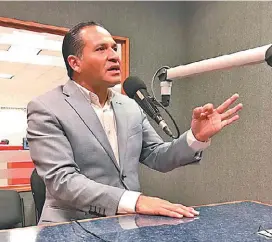  ?? MILENIO ?? El ex fiscal espera ser candidato a la gubernatur­a de Jalisco