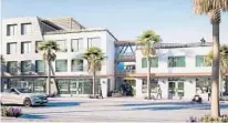  ?? THE PILGRAM GROUP/COURTESY ?? An artist’s illustrati­on of the proposed Memphis Blues Complex at 1448 Sistrunk Blvd. in Fort Lauderdale. Miguel Pilgram has requested a $1.5 million forgivable loan from Fort Lauderdale to help him start the $4 million project.