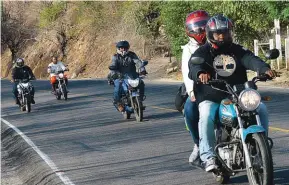  ??  ?? El mayor crecimient­o de motociclet­as en el parque vehicular se dio en 2015, con un 31% respecto al año anterior.