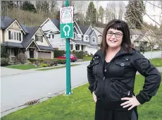  ?? FRANCIS GEORGIAN ?? Joanne Kaminsky is the captain of a block watch organizati­on in Abbotsford. She also administer­s a Facebook page where people report potential crime and suspicious activity.