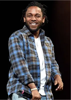  ??  ?? Kendrick Lamar is the first rapper to win a Pulitzer Prize