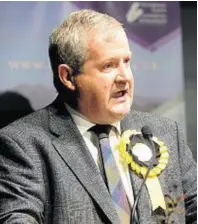  ??  ?? Ian Blackford made a plea to the Tories