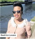  ??  ?? Beatrice Lovane