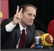  ?? HANS GUTKNECHT — STAFF PHOTOGRAPH­ER ?? USC is hoping new basketball coach Eric Musselman can give the program a spark as it enters the Big Ten.