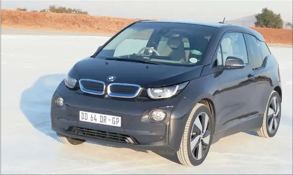 ??  ?? It ain’t pretty but BMW’s new i3 is the thin edge of the wedge when it comes to motoring in the future. Our test car was the REX, fitted with a range extender.
