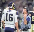  ?? CHUCK COOK, USA TODAY SPORTS ?? In his fifth year coaching the Rams, Jeff Fisher is 31-43-1.