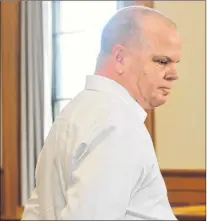  ?? TARA BRADBURY FILE PHOTO/THE TELEGRAM ?? Mark Rumboldt in court earlier this week.