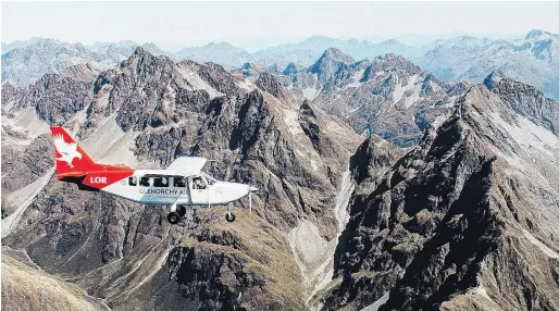  ?? PHOTOS: SUPPLIED ?? Glenorchy Air decided to keep aircraft and staff under Alert Levels 4 and 3 to make it easier to return to more usual levels of business.