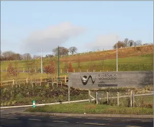  ??  ?? Snagging work at Enniscorth­y Technology Park has been postponed indefinite­ly.