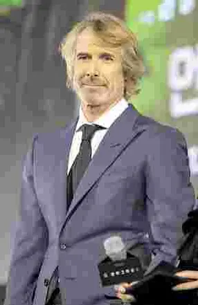  ??  ?? Michael Bay at the world premiere of his latest action film in Seoul.