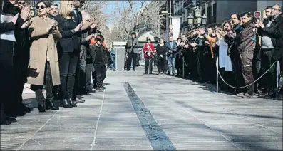  ?? ANA JIMÉNEZ / ARCHIVO ?? Memorial a las víctimas de los atentados yihadistas del 17 de agosto del 2017, en la Rambla de Barcelona