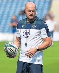  ??  ?? Gregor Townsend is poised to select his squad.